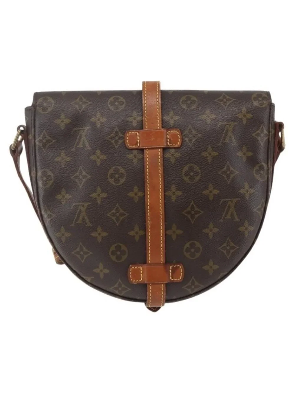 Authentic LOUIS VUITTON Monogram Chantilly GM Shoulder Bag M51232 LV
